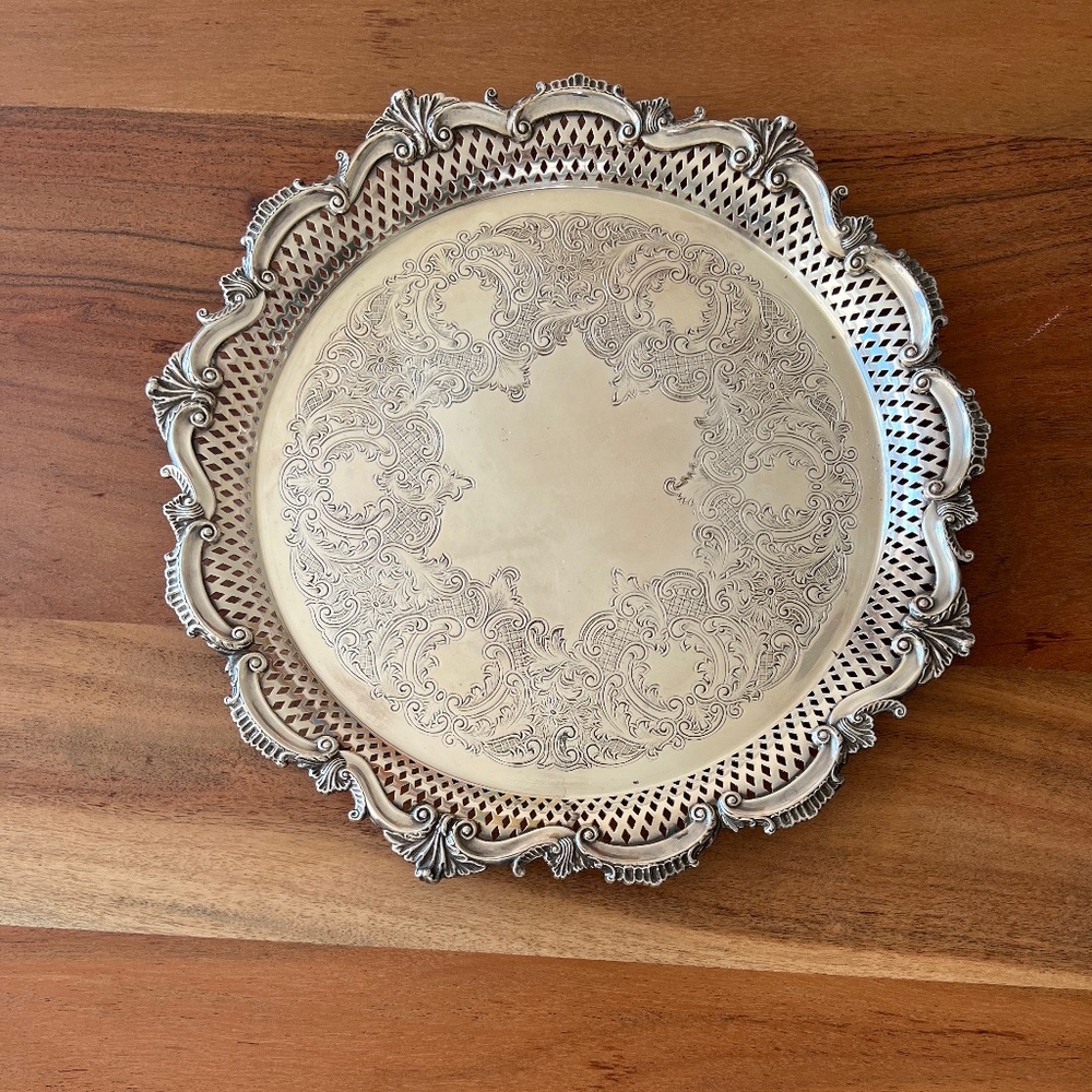 Old English Reproduction E.P. ON Copper Tray